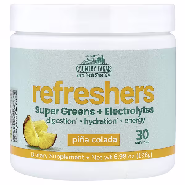Super Greens + elektrolity — Pina Colada